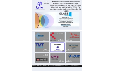 IGMA at Eurasia Glass 2024 - International Glass Products and Applications, Production - Processing Technologies and Machinery, Complementary Products and Chemicals Fair